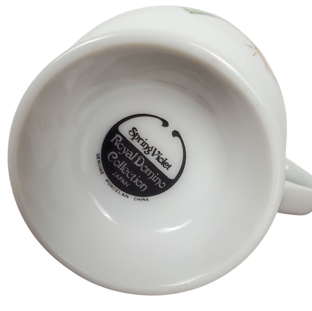 Royal Domino Collection Spring Violet Porcelain Mug. Made in Japan. - Picture 3 of 6